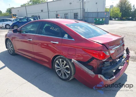 2014 Hyundai Sonata Se/Limited z USA, uszkodzony, nr VIN 5NPEC4AC2EH864670